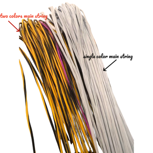 12 ~ 18 ipliklerini fastflight Bowstring End döngü dize geleneksel olimpik yay Bowstrings Logo mevcut - Product Image 5