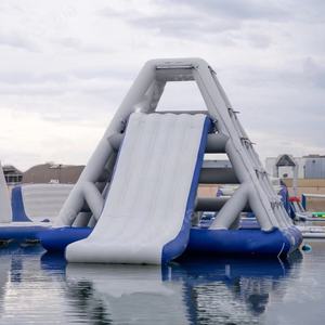 Parc aquatique extérieur, petit toboggan gonflable pour enfants, toboggan aquatique gonflable géant commercial pour adultes - Product Image 1