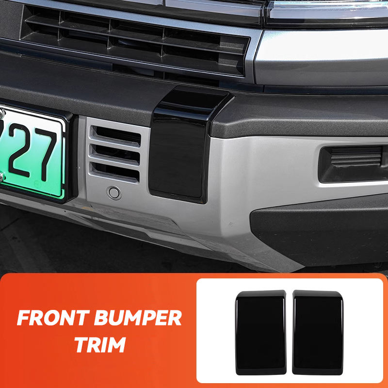 Front bumper trim