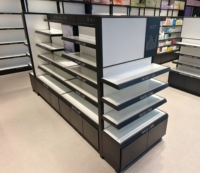 Supermarkt rekken & schappen cosmetica display showcase cosmetica meubilair voor cosmetica displaybalie