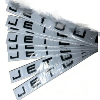 Autocollant Logo Emblème JETOUR pour Capot, Coffre Arrière, Lettres Plates 3D Convexes, Badge Décoratif, Accessoires de Personnalisation