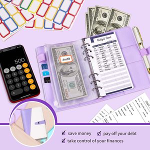 Budget Binder Cash Envelope Budget Binder Agenda 2022 A6 Mini Budget Binder With Cash Envelope Budget Binder Set