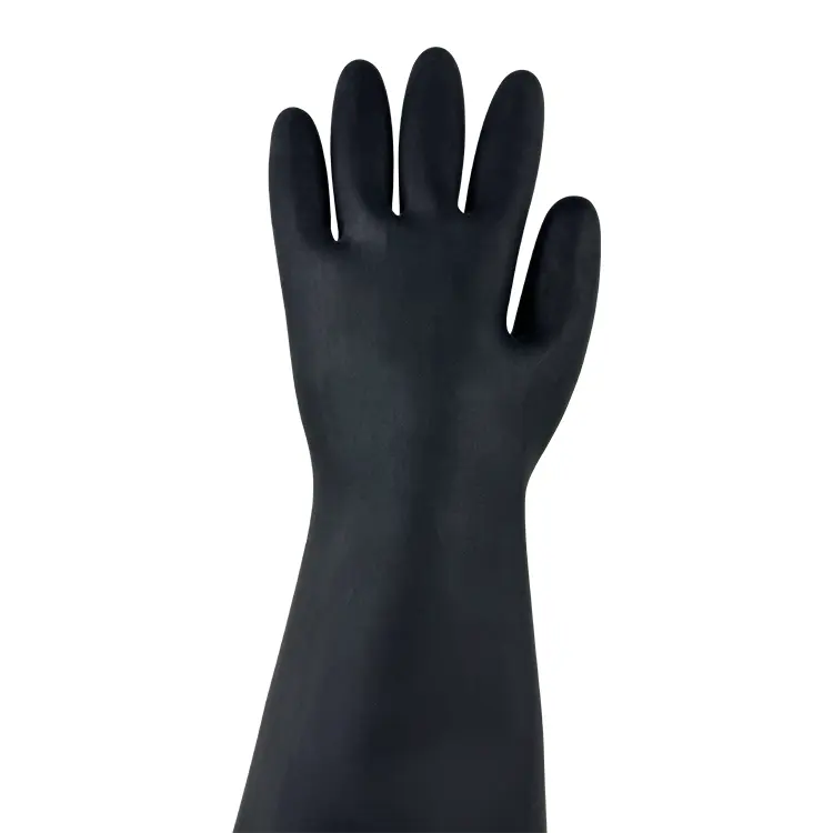 Профессиональные черные рабочие защитные перчатки, перчатки для ядерной радиационной промышленности, защитные перчатки