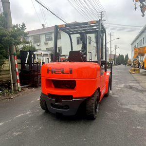 HELI H2000 Series FD50 5 Ton Diesel Counterbalance <b>Forklift</b>, Solid Tire & Three Stage Mast Optional - Product Image 1