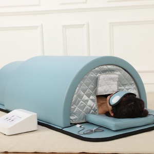 Cápsula de Spa de Alta Calidad con Piedras Preciosas para Desintoxicación, Infrarrojos Lejanos y Sauna Tipo Domo - Product Image 6