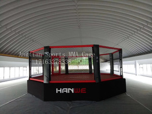 ANGTIAN Usine best-seller ring de boxe professionnel <span class=keywords><strong>cage</strong></span> octogonale <span class=keywords><strong>au</strong></span> meilleur prix/haute qualité <span class=keywords><strong>cage</strong></span> mma personnalisable - Product Image 3