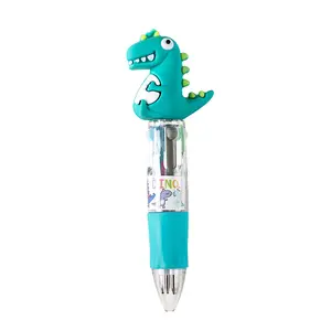 Mini Cute MultiColor Pen Retractable Multifunction Ballpoint Pens For Writing Stationery