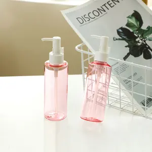 Frasco de limpeza personalizado de processamento, garrafa de óleo cosmética para limpeza e secagem, esfoliante gel sub frasco de 150ml