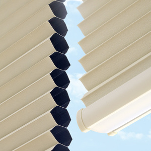 Venta caliente inalámbrico Blackout persianas celulares diseño de tela de panal <span class=keywords><strong>azul</strong></span> para el hogar y la Oficina patrón Vertical moderno - Product Image 1