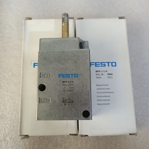 โซลินอยด์วาล์ว Festo รุ่น Mfh-3-1/4 9964 24 โวลต์ ดีซี แบบติดตั้งบนแผง ขนาด 3/4 นิ้ว - Product Image 2