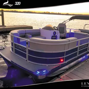 Neues Design voll geschweißtes Luxus-Ausflugs boot Yacht Float Tube Aluminium Ponton boot mit CE-Zertifizierung