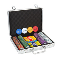 Jetons de poker et de mahjong en argile écologiques, durables et non toxiques, ensembles de jetons, panneaux de récompenses pour clubs de poker