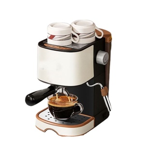 Machine à café expresso italienne automatique professionnelle, cafetières pour la maison - Product Image 1