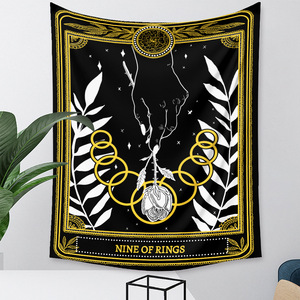 Tapisserie murale romantique avec des amoureux s'embrassant, tapisserie de <span class=keywords><strong>tarot</strong></span> pour décoration murale - Product Image 4