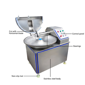 Hachoir-mélangeur sous vide commercial 40L pour viande et légumes, machine de préparation alimentaire - Product Image 5