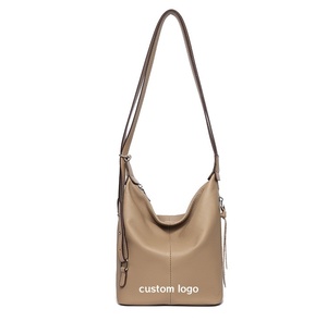 Phụ Nữ Tùy Chỉnh Xô Túi Xách Vải Mô Hình Da Crossbody Túi Xách Cho Phụ Nữ Ba Lô Nhỏ Thời Trang Chính Hãng Da Hobo Ví - Product Image 1