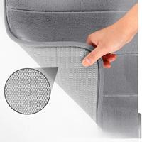 FIGOO - Tapis de bain en velours corail en forme de lanterne, absorbant l'eau, pour salle de bain (vente en gros)
