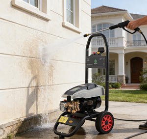 Nettoyeur haute pression multi-usages à poussoir pour les laveries automobiles, le nettoyage des sols et le nettoyage des cultures, offrant un nettoyage en profondeur - Product Image 2