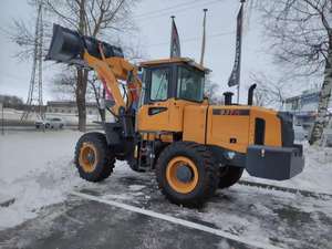 Livraison gratuite Chargeuses-pelleteuses de haute qualité Chargeuse sur pneus 3 tonnes Chargeuses frontales avec godet robuste pour roche - Product Image 4