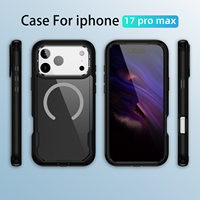 Funda Magnética Anti-Golpes JUNBO Defender para iPhone 18 17 16 15 Pro Max, Funda Protectora Completa a Prueba de Golpes