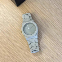 Montre à quartz pour homme personnalisée avec cadran arabe, décontractée, ultra-fine, noire, élégante, en plastique, de luxe