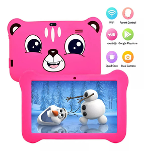Touch Screen Parental Control Anti Drop Blue 7 Inch 4GB+64GB WiFi Android 15 Gaming Kids Study Shockproof Educational Tablet PC - Product Image 6
