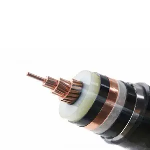 High voltage cable 164KV AL/XLPE/CAS/PE 1x1600mm2