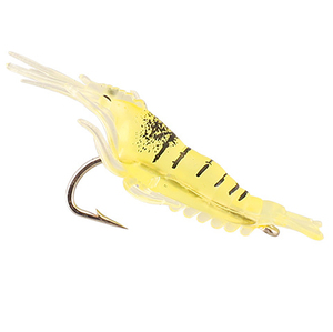 Leuchtender Grashalben-Kunstköder mit Angelhaken, Bionischer Kunstköder für Meeres- und Süßwasserfischerei, Barsch- und Killifisch-Angelausrüstung - Product Image 1