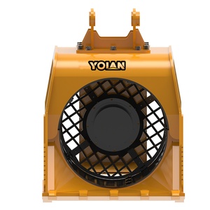 Nouvelle benne de criblage rotative pour le tri du sable, de la pierre et du rocher, benne de criblage hydraulique personnalisée pour chargeuse-excavatrice - Product Image 3