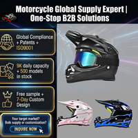 Casques de moto intégraux Geometry DOT Standard pour la course tout-terrain, protection contre les impacts, casques de sport protecteurs