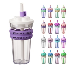 Factory Price Summer Plastic Reusable 19oz Leakproof Eco-Friendly Unisex Drinking Water Sport <b>Bottle</b> - Product Image 2