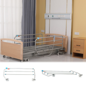 Thiết Kế Mới Phong Cách Châu Âu Đa Chức Năng Bệnh Viện Giường Lan Can Trượt Đường Ray Chất Lượng Cao Kim Loại Bên Đường Sắt Đồ Nội Thất - Product Image 1