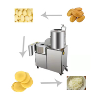 Aardappelsnijmachine Frietjes Chips Snijmachine Aardappelschiller