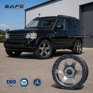 Jantes en alliage forgé personnalisées de 22 pouces 5x130 chromées polies, jantes concaves à rebord profond pour pick-up 4x4 tout-terrain pour Cayenne - Product Image 2