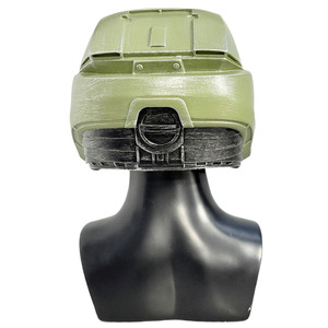 Casco de Alta Calidad de Master Chief de Halo <span class=keywords><strong>Infinite</strong></span>, Casco de Resina con Estrellas, Casco Rígido, Casco de Comandante para Cosplay - Product Image 3