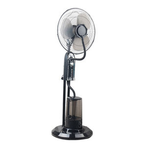 Oscillation actionnée par courant alternatif 3 vitesses 16 pouces bouteille de pulvérisation d'eau réservoir de ventilateur debout avec télécommande de minuterie - Product Image 5