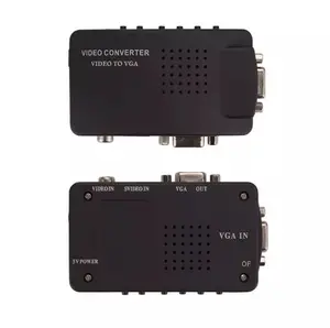 Convertitore Video a VGA HDTV Box da AV a VGA adattatore convertitore Monitor