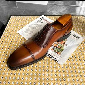 High-quality Italian Formal Dress <b>Shoes</b> Stylish Oxford <b>Shoes</b> Men's Custom Party Wedding <b>Shoes</b> Buckle Strap <b>Height</b> <b>Increasing</b> - Product Image 6