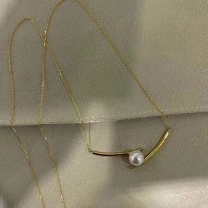 Collier de perles d'eau douce Akoya Microvalok de haute qualité, soigneusement sélectionné, colliers polyvalents au tempérament simple - Product Image 4