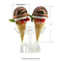 Grote knapperige PVC koelkastmagneet, creatieve huisdecoratie, vroegkinderlijke educatie, speelgoed, fruit, ijsjes, modelvorm