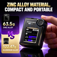 Système de monitoring intra-auriculaire sans fil Bluetooth professionnel à 8 canaux audio pour chanteurs sur scène avec portée de 2,4 G et 30 m