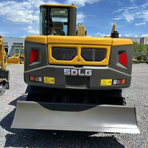 Excavadora de ruedas SDLG EA775H 8Ton a la venta Mini maquinaria de construcción con motor y componentes de núcleo hidráulico - Product Image 5