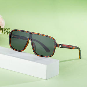 Nouvelles lunettes de soleil polarisées à monture carrée pour hommes, protection UV400, classe 2, verres TAC, monture en plastique et métal ZX 8951P - Product Image 1