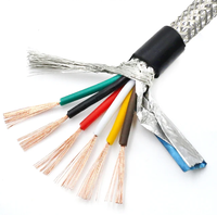 RVVP 3 4 5 6 núcleos * 1.0MM2 1.5MM2 2.5MM2 4MM2 Conductor de cobre desnudo Cable de control blindado