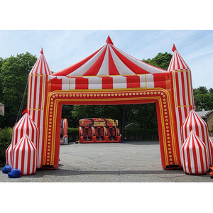 Arco Inflable Portátil Personalizado para Entrada de Club de <span class=keywords><strong>Circo</strong></span>, <span class=keywords><strong>Fondo</strong></span> de <span class=keywords><strong>Circo</strong></span> para Publicidad - Product Image 6