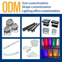 Projecteurs d'extérieur architecturaux SYA-617, éclairage paysager, lampes à LED multi-tailles lumineuses