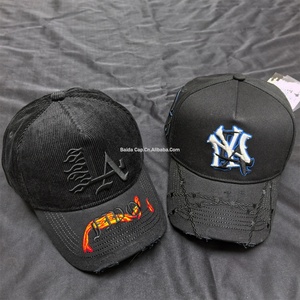 Casquettes de baseball en daim personnalisées, originales, en gros, Gorras G5 Gallo Fino, Barbas Hats, Shattered Series 31 - Product Image 4