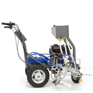 Machine de marquage routier à froid PT-5090, sans air, avec laser et réservoir à billes pour la peinture de lignes routières - Product Image 6