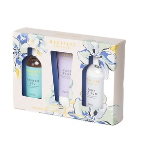 Prix d'usine, vente en gros, best-seller : Coffret cadeau <span class=keywords><strong>spa</strong></span> pour le bain comprenant gel douche, nettoyant visage et lait corporel pour le nettoyage. - Product Image 4