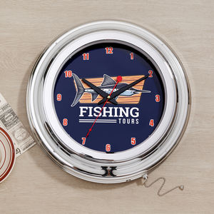 15inch <strong>Neon</strong> Light Wall <strong>Clock</strong> Single <strong>Neon</strong> Light - Product Image 3